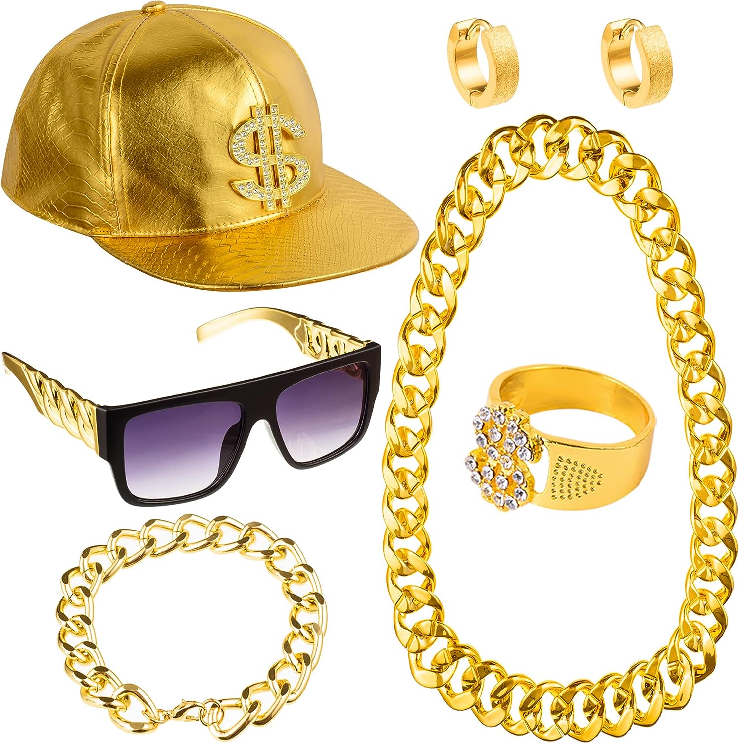 Sunglass Retainer Cord - PESENAR 80s 90 gemi Hop kostüm