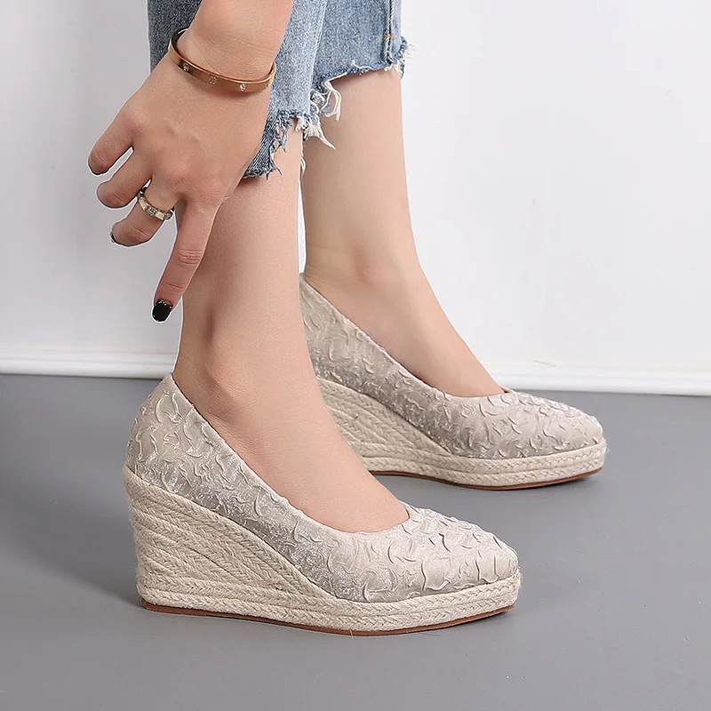 8cm Boyut 34-42 Nefes Alabilen - Espadrille Slip On incelemesi ve fiyatı