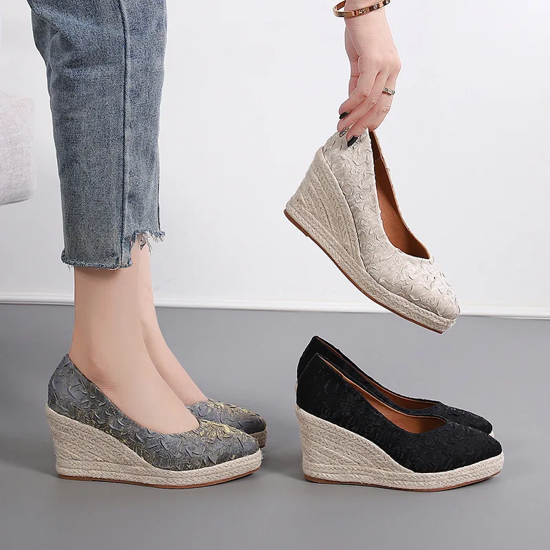 8cm Boyut 34-42 Nefes Alabilen - Espadrille Slip On incelemesi ve fiyatı