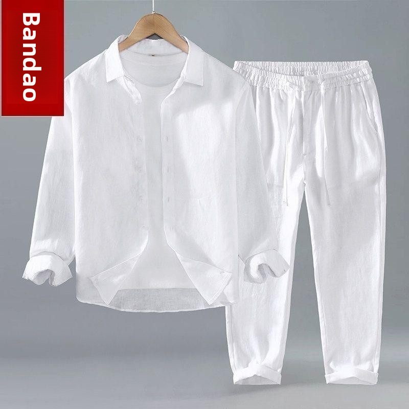 Bol Keten Kısa Kollu Tişört Er - Linen Shirt Breathable incelemesi ve fiyatı
