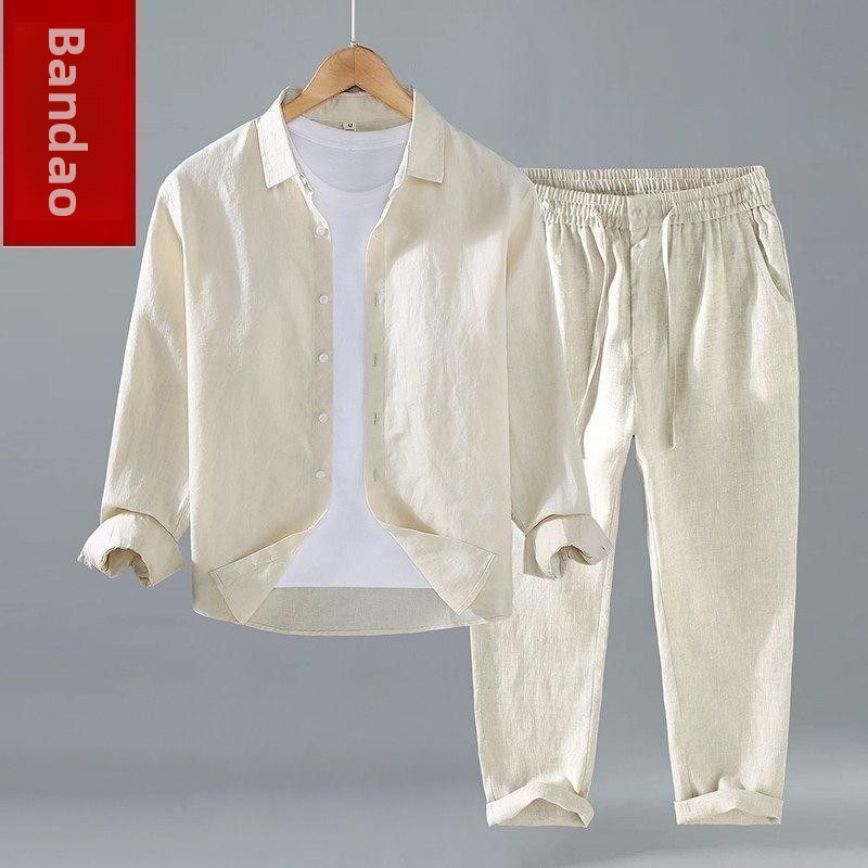 Bol Keten Kısa Kollu Tişört Er - Linen Shirt Breathable incelemesi ve fiyatı