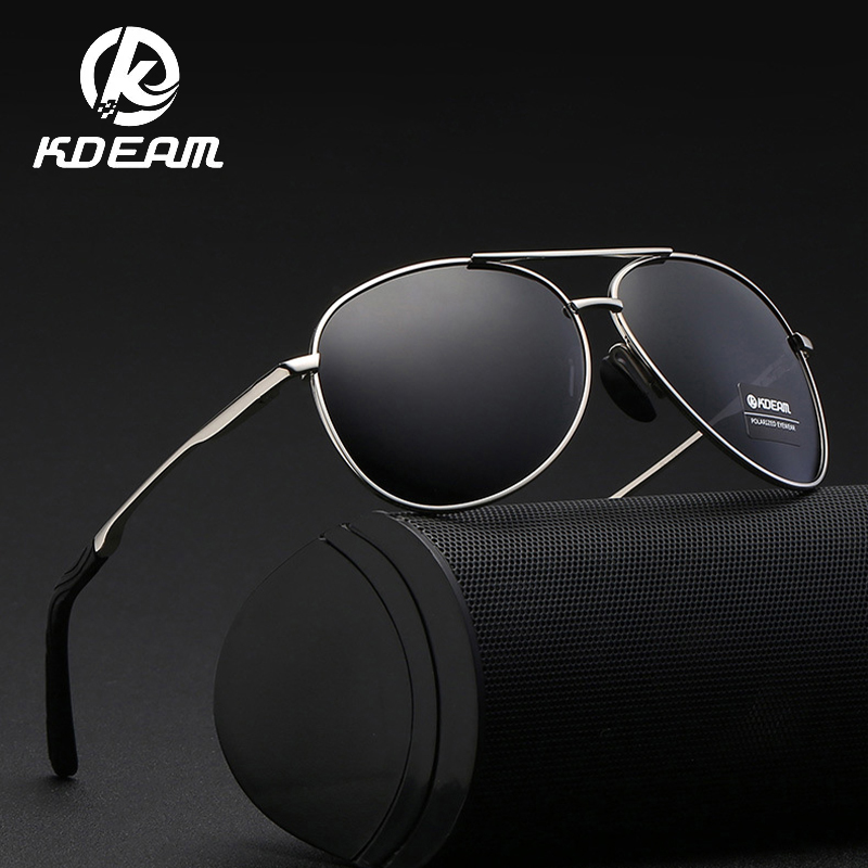 KDEAM marka siyah Pilot güneş  - Sunglasses Aviator Polarized incelemesi ve fiyatı