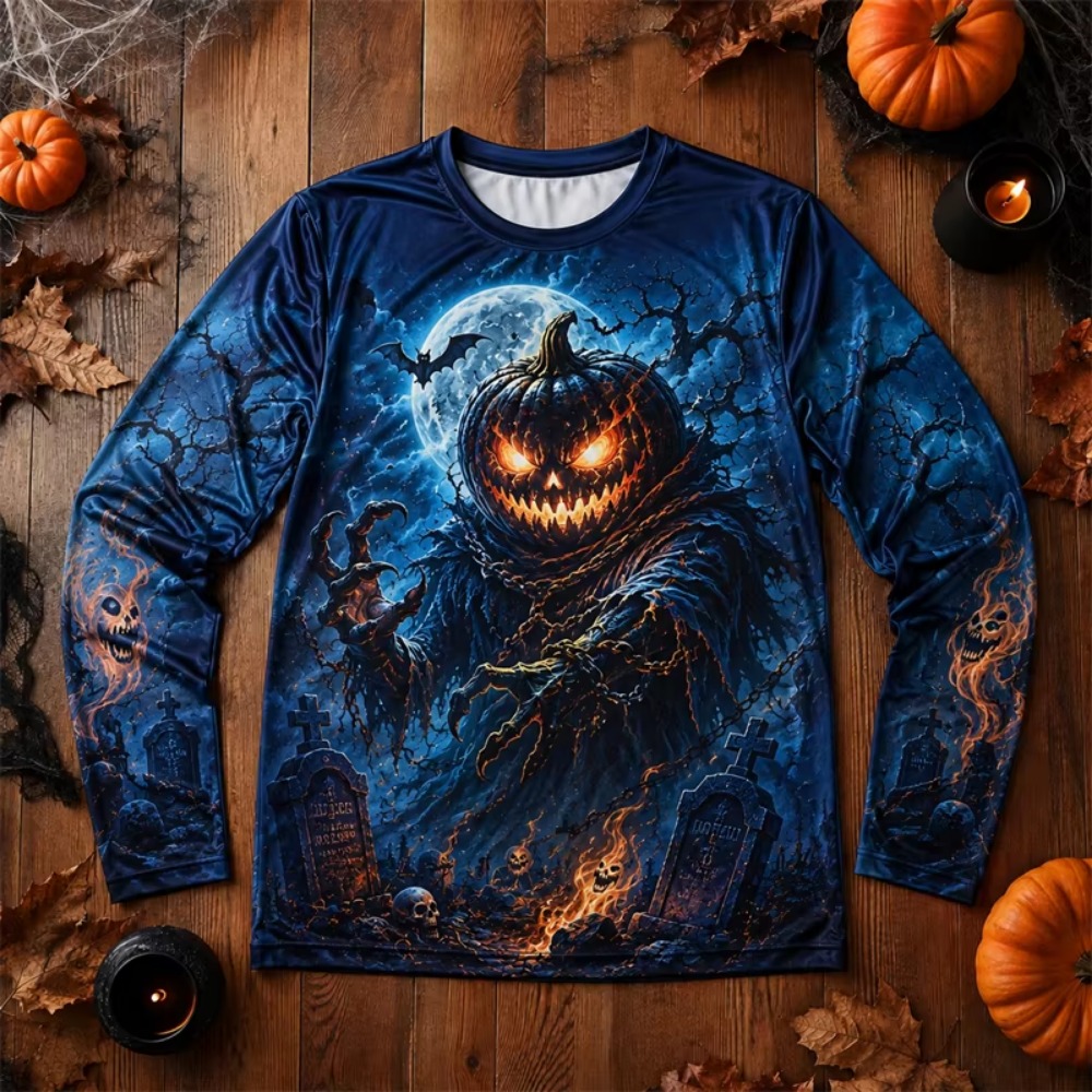 Cadılar Bayramı 3D Baskılı Kor - Tee Graphic Print incelemesi ve fiyatı
