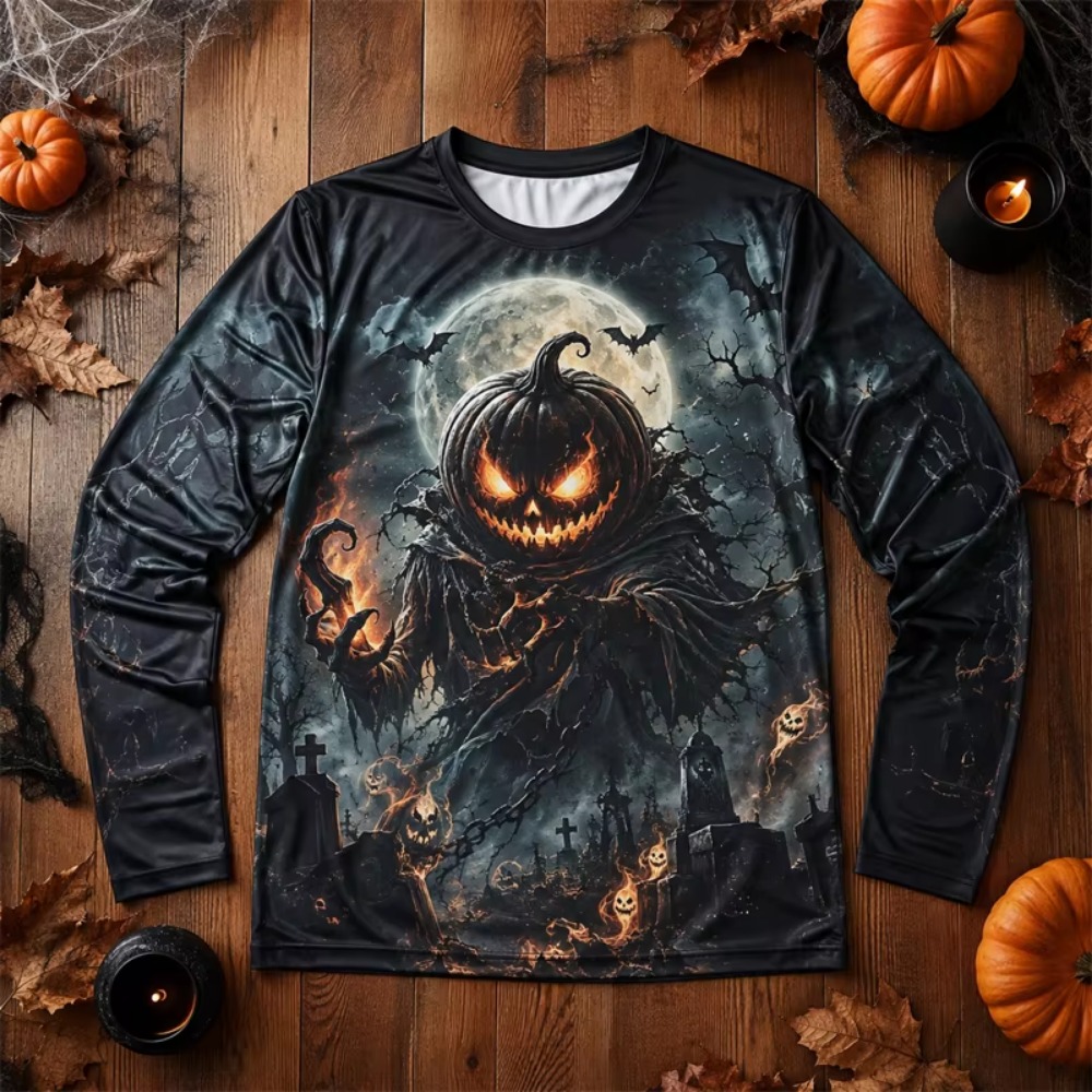 Cadılar Bayramı 3D Baskılı Kor - Tee Graphic Print incelemesi ve fiyatı