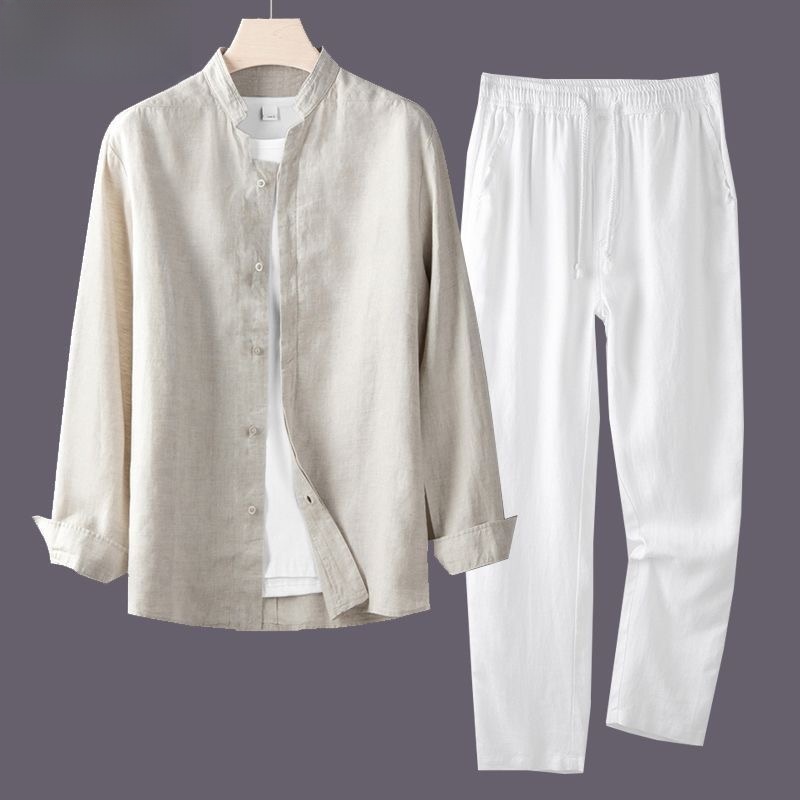 Beyaz Uzun Kollu Gömlek ve Bol - Linen Shirt Breathable incelemesi ve fiyatı