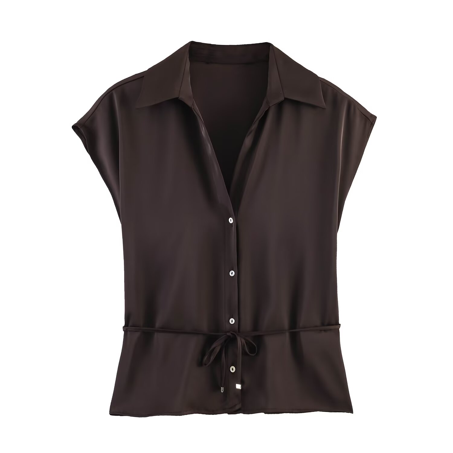 Willshela Kadın Moda Kemerli K - Shirt Camp Collar incelemesi ve fiyatı