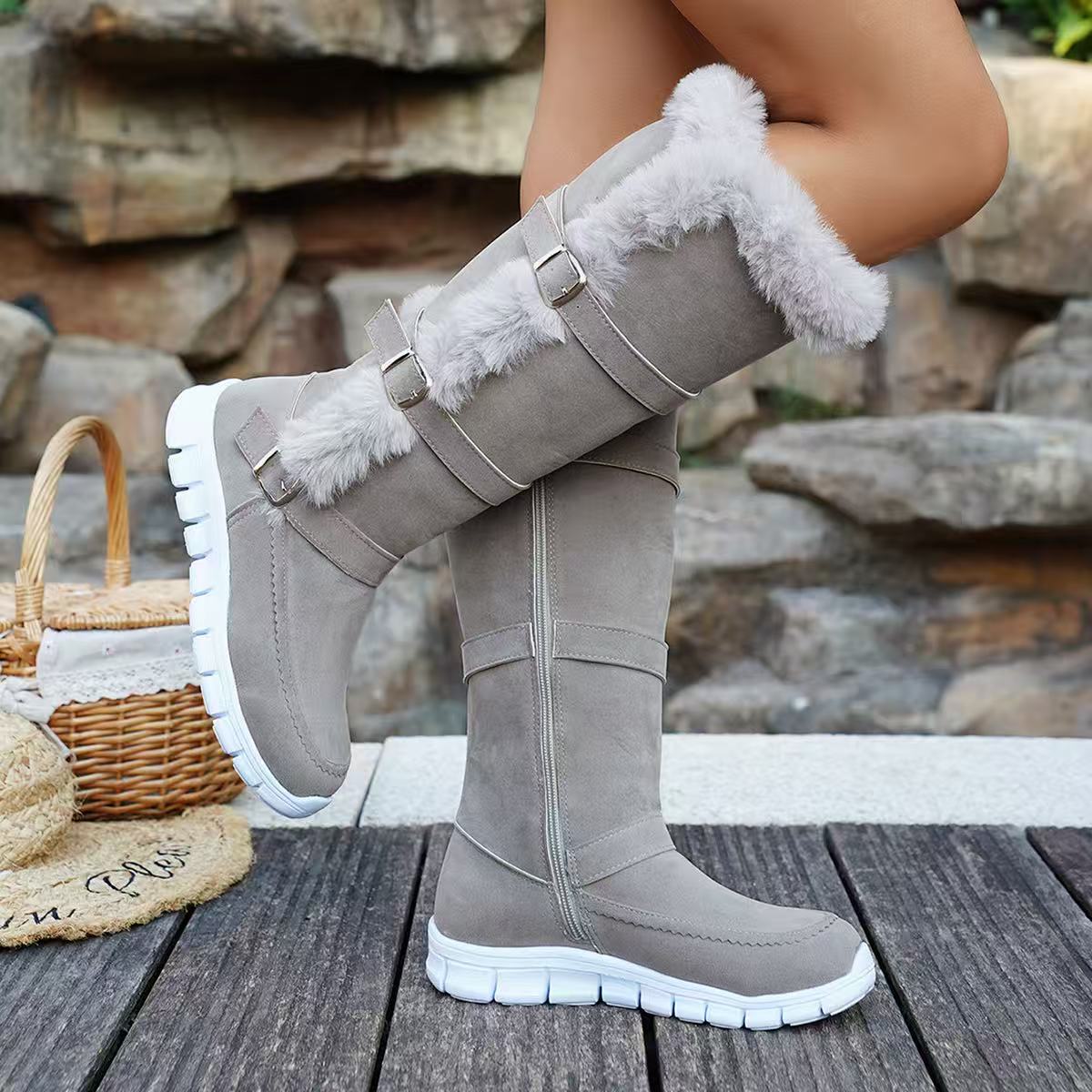Kadın diz üstü çizmeler 2025 y - Espadrille Slip On incelemesi ve fiyatı
