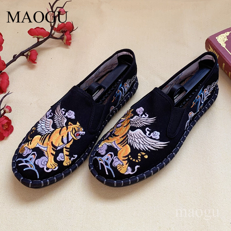 Unisex Çin Tarzı Nakışlı Slip- - Espadrille Slip On incelemesi ve fiyatı