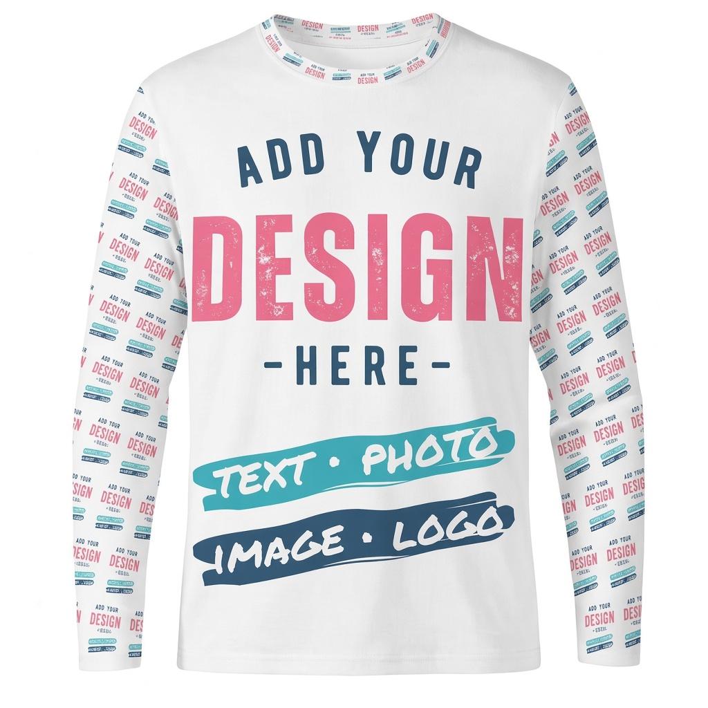 Özel Tasarım Uzun Kollu Tişört - Tee Graphic Print incelemesi ve fiyatı