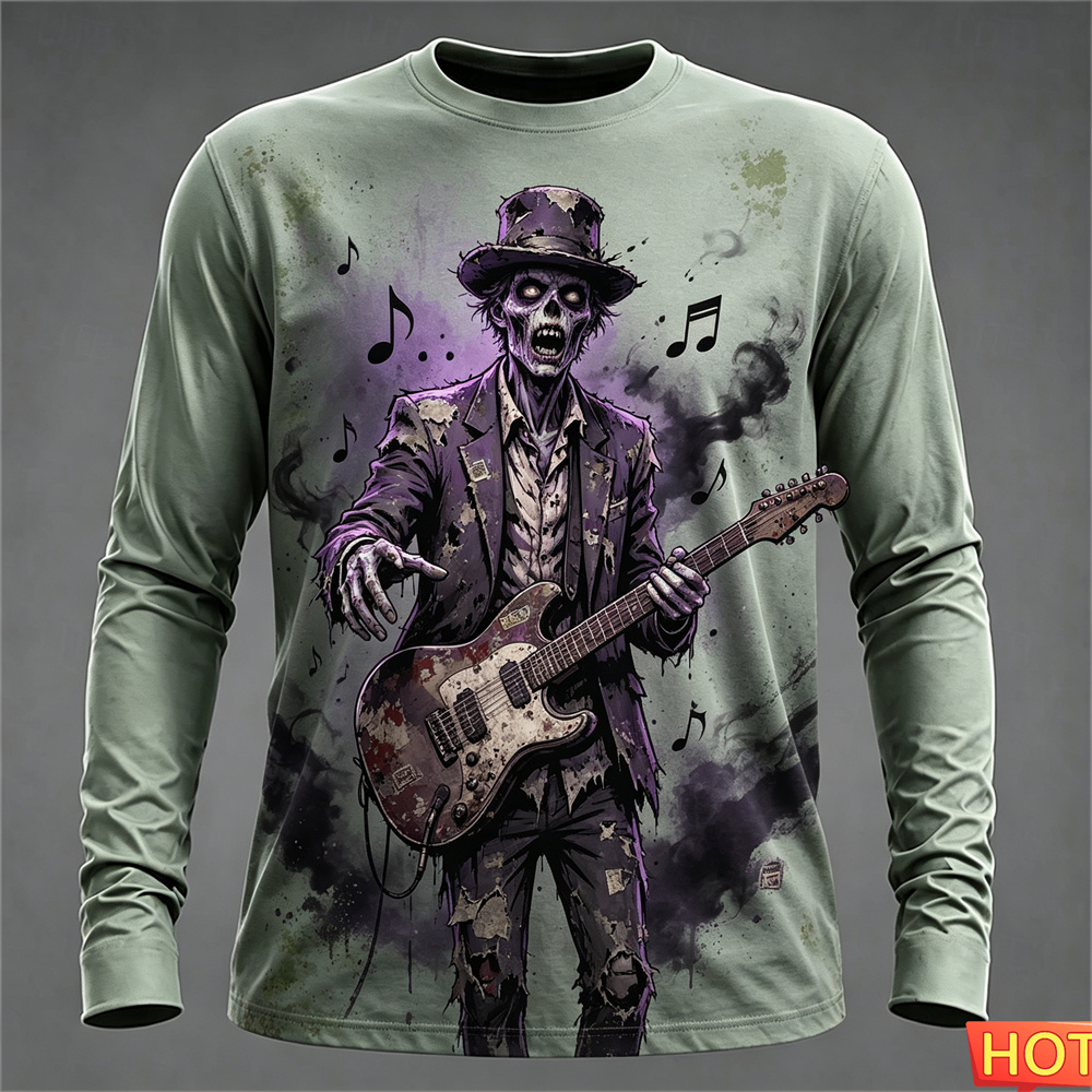 Sonbahar kış Erkek Uzun kollu  - Tee Graphic Print incelemesi ve fiyatı